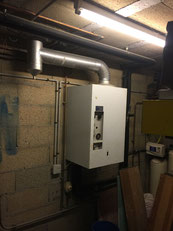 Chaudière Frisquet au gaz propane